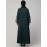 Nazneen Front and Sleeve Resham Embroidery Balloon Sleeve Abaya