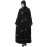 NAZNEEN ALL OVER AND HIJAB STAR EMBROIDERY FRONT OPEN ABAYA