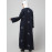 NAZNEEN ALL OVER AND HIJAB STAR EMBROIDERY FRONT OPEN ABAYA