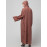 NAZNEEN ALL OVER AND HIJAB SMALL FLOWER EMBROIDERY FRONT OPEN ABAYA