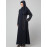 Nazneen Hand Emroidred at sleeves front and Hijab A line Party Abaya