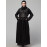 Nazneen hand embroidery a line party wear Abaya