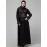 Nazneen hand embroidery a line party wear Abaya