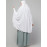 Nazneen Islamic Calligraphy printed stretchable Jersey smoking at sleeve Jilbab cum prayer khimar Hijab