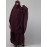 Nazneen 3 pcs set of Abaya Khimer and Nose piece