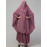 Nazneen 3 pcs set of Abaya Khimer and Nose piece