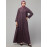 Nazneen front open with Zip Daily wear Basic Abaya