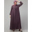 Nazneen front open with Zip Daily wear Basic Abaya