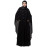 Nazneen  double layer hand black embroidery butterfly Abaya
