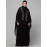Nazneen double layer stone hand contrast embroidery party wear butterfly Abaya