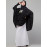 Nazneen Islamic Calligraphy printed stretchable smoking at wrist knee length Jilbab cum prayer khimar Hijab
