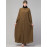Front open Band Colar & cuff Daily wear casual Abaya
