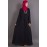 Nazneen Asymmetrical Pleated Casual Abaya