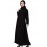 Nazneen Contrast Piping at Sleeve Casual Abaya