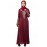 Nazneen Front and Sleeve Resham embroidered A line Abaya