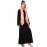 Nazneen Golden Piping at Sleeve Casual Abaya