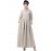 Nazneen 100% Linen Shirt Collar Executive Abaya 