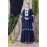 Nazneen Bell Sleeve flowers around knee party Abaya