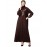 Nazneen Front and Sleeve Resham Embroidery Balloon Sleeve Abaya