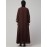 Nazneen Front and Sleeve Resham Embroidery Balloon Sleeve Abaya