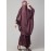Nazneen Two pc Khimer & Skirt Ready to wear Instant Hijab cum Naqab Set