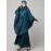 Nazneen Two Pcs Khimer & Skirt Ready To Wear Instant Hijab Cum Naqab Set