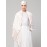 Nazneen Pastel Pink Royal Touch Silky Shiny Solid Hijab