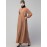 Nazneen Front Open with Embroidery Casual Abaya
