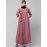 Nazneen Front open Contrast Embroidery Casual Abaya