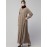 Nazneen Front Open with Embroidery Casual Abaya
