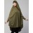 Nazneen stretchable smoking at wrist knee length Jilbab cum prayer khimar Hijab