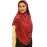 Nazneen front gather & pleated with Cristal stone ready to wear prayer Hijab (MAROON)