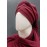 Hijab World 3 Layers Turban Style Hijab