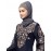 Hijab World Hand Embroidered Halime Sultan Ready To Wear Hijab 