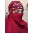 Hijab World Hand Embroidered Halime Sultan Ready To Wear Hijab