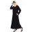Nazneen Pleat And Decorative Button Abaya