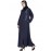 Nazneen Front Zip And Slit Hand Work Nida Abaya