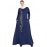 Nazneen Front Embroidered Umbrella Abaya
