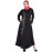 Nazneen Front Embroidered Umbrella Abaya