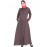 Nazneen Hand Embroidered At Chest And Sleeve A Line Nida Abaya
