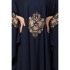 Nazneen Center Embroidered Irani Kaftan