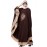 Nazneen Center Embroidered With Contrast Band Irani Kaftan