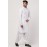 Janab-E-aala two hanging pocket neck and bottom placket Designer Kurta with Patiala Salwar