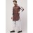 Janab-E-aala two cut pocket up down front open Kurta cum Pathani with Patiala Salwar
