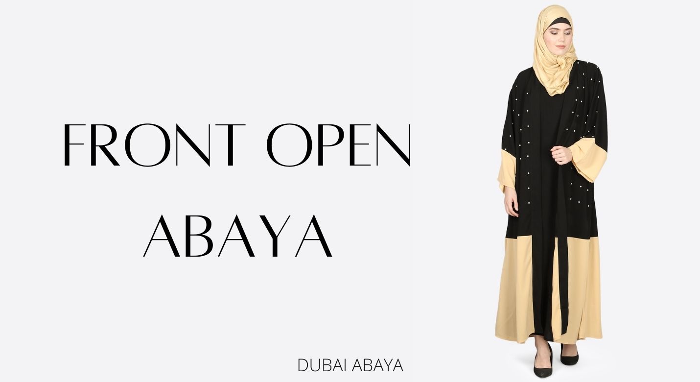 Front Open Abaya
