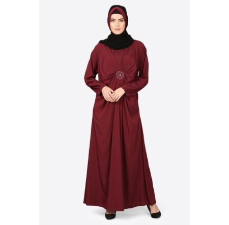 Nazneen Circle Pleated Casual Abaya