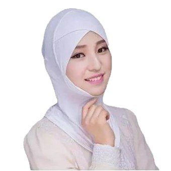 Nazneen Stretchable Under Hijab Ninja Cap – White
