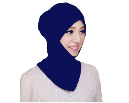 Nazneen Stretchable Under Hijab Ninja Cap – Navy Blue